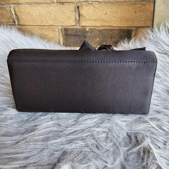 Jessica McClinton Black Bow Clutch - Picture 4 of 6